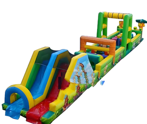 Piscina Inflable con Obstáculos <span class=keywords><strong>de</strong></span> Tamaño Ideal, Tobogán Inflable con Obstáculos, Pista <span class=keywords><strong>de</strong></span> Obstáculos Inflable en Venta - Product Image 5