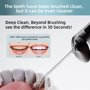 Nouveau produit 2026 – Hydropulseur dentaire <span class=keywords><strong>électrique</strong></span> portable sans fil IPX7 avec buse rotative à 360° pour le nettoyage des dents - Product Image 2