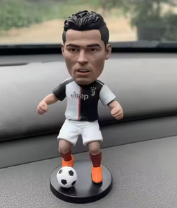 Personalizado resina fútbol <span class=keywords><strong>Messi</strong></span> Bobble Head salpicadero fútbol bobblehead muñecas para coche - Product Image 2