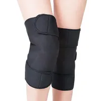 Tourmaline Thermique Wrap Genou Alpaka Warmar Garder Au Chaud Brace Réchauffeur Patchs Naturels Tissu Pour Plaine Noir Wraps Néoprène Warmers