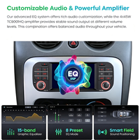 Radio Mobil Android 5" 8 Core untuk Jeep dengan GPS Terintegrasi, CarPlay Nirkabel, Layar Sentuh Kapasitif IPS 1024x600 /WiFi
