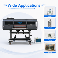 Imprimante numérique UV DTF multicolore entièrement automatique HANYING 600 mm pour la décoration de surfaces dures et la fabrication de produits personnalisés