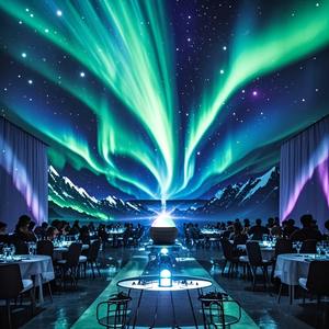 Lámpara Proyector de Cielo Estrellado Aurora Boreal 2025, Luz LED Ambiental, Luz Nocturna para Decoración de Habitaciones y Fiestas, Regalos para Niños - Product Image 4