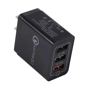 Cargador USB QC3.0 de 15 W, Cargador Doble USB, Carga Rápida de 15 W, Enchufe de Carga de Pared para Teléfono Inteligente - Product Image 1