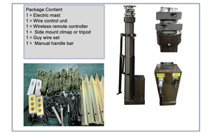 Best Selling <strong>3m</strong> 10m 12m 15m CCTV Tower Electric <strong>Motorized</strong> <strong>Telescopic</strong> <strong>Mast</strong> - Product Image 6