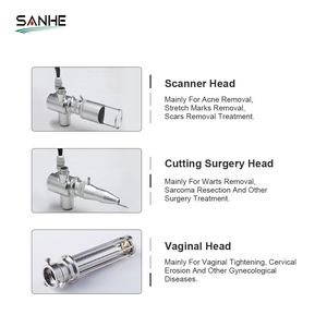 Новая модель фракционного лазерного аппарата Sanhe Tech SC-2 CO2 10600 нм 40 Вт для удаления шрамов после операций, подтяжки кожи, с водяным/воздушным охлаждением - Product Image 3