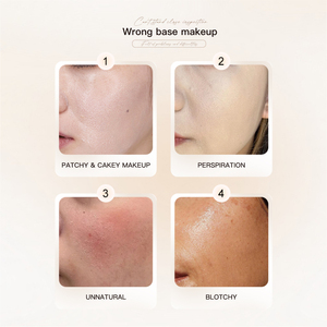 Base de maquillage Teinte de peau Maquillage Crème <span class=keywords><strong>BB</strong></span> Fond de teint coussin Fond de teint liquide hydratant Couvrance totale Imperméable Maquillage - Product Image 5