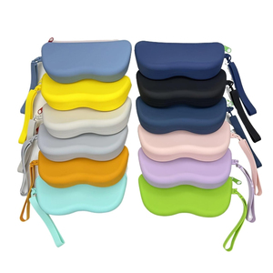 Estuche de Silicona Multiusos para Gafas, Bolsa de Almacenamiento con Cierre, Impermeable, para Lentes de Sol - Product Image 1