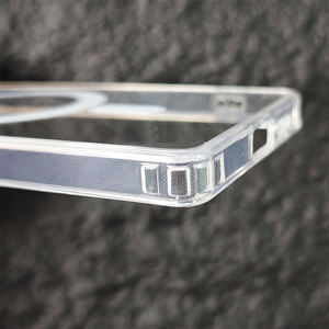 Casing HP iPhone 17 Pro Magnetik Transparan <span class=keywords><strong>TPU</strong></span> Anti Benturan untuk iPhone 11 12 13 14 15 16 17 Pro Max - Product Image 5