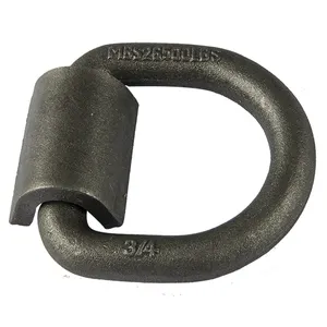 3/4 forged d rings hardware and clip versatility for securing complex loads