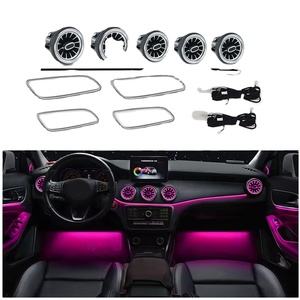 AURON CLA W117 12 Colors LED Ambient <b>Lights</b> & Air Vent for Mercedes W117/W156/W176-<b>Plug</b> & Play ABS - Product Image 1