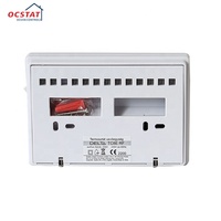 Termostato de radiador inalámbrico programable de calefacción remota de pared para calefacción de caldera