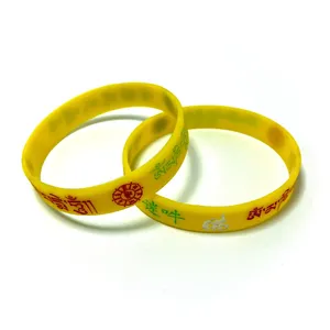 New design silicone logo bracelet hand bracelet automatic adjustable portable adult bracelet Christmas gift
