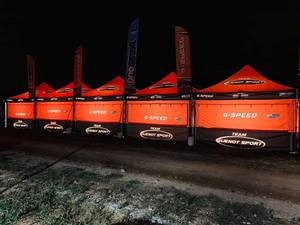 Sunshine <span class=keywords><strong>tente</strong></span> avec logo personnalisé accessoires de voiture de course de <span class=keywords><strong>moto</strong></span> <span class=keywords><strong>tente</strong></span> d'événement de publicité extérieure - Product Image 2