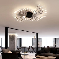 Lustre de plafond moderne, lustre de plafond LED, éclairage intérieur pour salon, chambre à coucher, cuisine, table à manger