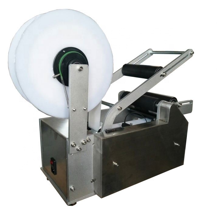 CH-50 полу автоматическая бутылка маркировки машины для небольшой фабрики