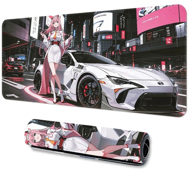 Hot Premium Quality Custom Logo Print Waterproof Large XXL Rubber Neoprene Office Gaming Mouse Pad Desk Pad Mat Deskmat