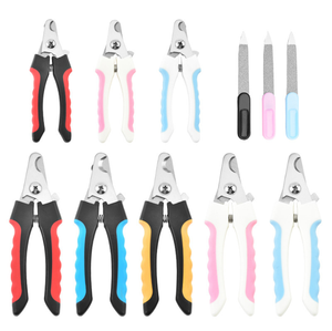पोर्टेबल यूको कुत्ते बिल्ली नाखून क्लिपर स्टेनलेस स्टील ब्लेड आसानी से पालतू जानवरों के लिए रंगीन सुरक्षा डिजाइन का उपयोग करें - Product Image 1