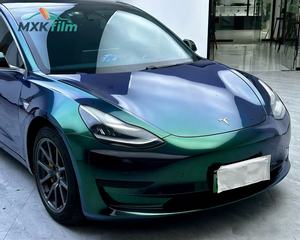 Vinilo Autoadhesivo para Envolver Automóviles, Color Verde Aurora Diamante Brillante, 1.52*17m, Accesorios Exteriores - Product Image 5