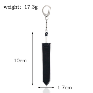 Accessoires en métal Anime <span class=keywords><strong>Berserk</strong></span> : Colliers, épingles, porte-clés pour collection ou cadeau - Product Image 4