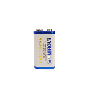 <span class=keywords><strong>Ni</strong></span>-<span class=keywords><strong>MH</strong></span> 9V 280mAh充電式バッテリー検出器用マイクケーブルテスターマルチメーターリモコン - Product Image 6