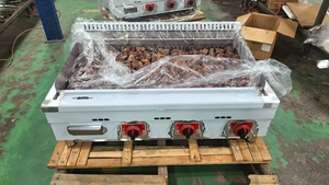 Parrilla de Gas de Piedra Volcánica, Parrilla Comercial Ideal para Steakhouse, Bistro de Barbacoa, Hamburguesería y Zona de Comidas - Product Image 5