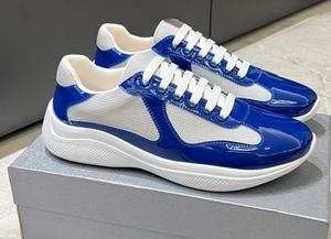 Chất Lượng Hàng Đầu Người Đàn Ông Của Mỹ Của Cup Sneakers Dropshipping Thiết Kế Sang Trọng Bằng Sáng Chế Da Chắp Vá Giản Dị Giày Bởi Fedex Nhanh - Product Image 4