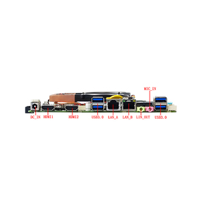 เมนบอร์ด I7 7820HQ พร้อมอินเทอร์เฟซการ์ดกราฟิกอิสระ PCI-E X16 12V/19V จอแสดงผลคู่ 4K 30Hz โปรโตคอล NVME/SATA - Product Image 3