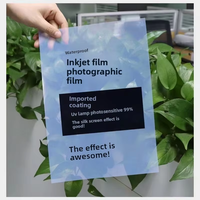Vente chaude A4 A3 Taille PET Film Étanche PET Basé Positif Sérigraphie Jet D'encre Film De Transparence pour Traceur À Jet D'encre