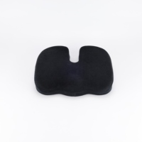 Coussin de chaise de bureau en forme de U siège de voiture mousse à mémoire oreiller de soulagement de la sciatique maison voiture bureau oreillers lombaires et coussins de siège