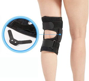 Ginocchiera incernierata con supporto elasticizzato regolabile ortopedico <span class=keywords><strong>per</strong></span> <span class=keywords><strong>artrosi</strong></span> con Logo personalizzato <span class=keywords><strong>per</strong></span> uomo e donna - Product Image 2