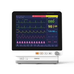 Sistema di Monitoraggio Veterinario CONTEC MS12VET per Cliniche, Monitor per Segni Vitali e Pressione <span class=keywords><strong>Sanguigna</strong></span> con Schermo da 12 Pollici - Product Image 6
