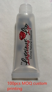 Tuýp đựng son bóng môi trong suốt, mềm mại, nhỏ gọn, dung tích 10ml và 15ml, dùng để đóng gói mỹ phẩm - Product Image 2