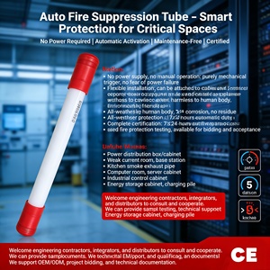 Système d'extinction d'incendie automatique par pulvérisation applicable aux véhicules à énergie nouvelle et aux équipements solaires - Product Image 3