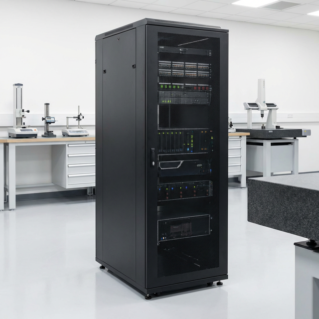 19 Inch Server Rack Cabinet Metal Data Center Enclosure Industrial IT Cabinet