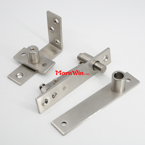 Charnière tournante de porte Charnière pivotante de porte en acier inoxydable cachée cachée vers le bas Porte d'armoire de cuisine moderne - Product Image 6