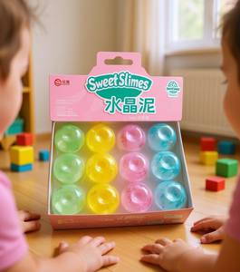 Wanzhen Sweet Slimes Crystal Mud, 12 piezas de masa de modelar creativa y colorida para niños de 7 a 12 años - Product Image 2