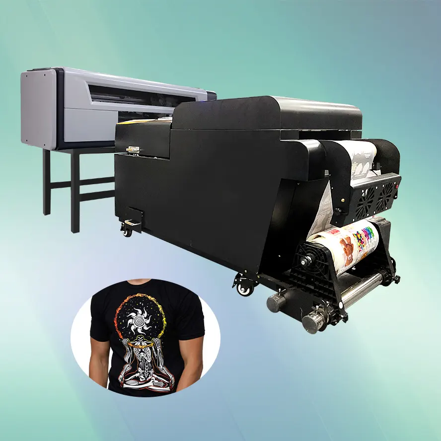 Dz A2 Dtf Imprimante Shirt Sublimatie Dtf Printer T-Shirt Drukmachine Prijzen Voor T-Shirts
