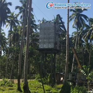 Precio de fábrica Estructura de acero Torre de tanque de agua/Torre DE VIGILANCIA/Plataforma de acero <span class=keywords><strong>para</strong></span> <span class=keywords><strong>riego</strong></span> agrícola y suministro de agua - Product Image 3