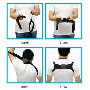 Correcteur de posture réglable invisible, soutien dorsal pour hommes et femmes, soins de santé, correcteur de mauvaise posture - Product Image 5