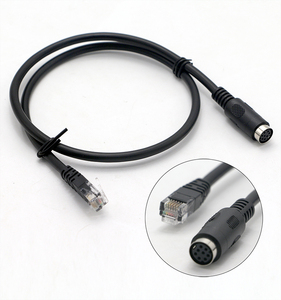 Custom Rj45 <b>8</b> <b>Pin</b> <b>Mini</b> <b>Din</b> <b>Cable</b> Male Female PVC Shield Cat8 LAN <b>Cable</b> for Laptop Computer Projector CE RHOS CN;GUA Certified - Product Image 1