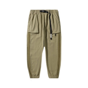 Customized Men's Retro Casual Jogger Sweatpants Elastic Waist Loose Fit Breathable Washed <b>Vintage</b> Style <b>Trousers</b> - Product Image 3