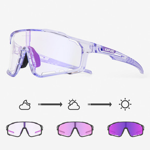 <span class=keywords><strong>KAPVOE</strong></span>-<span class=keywords><strong>Gafas</strong></span> de Sol para ciclismo, lentes <span class=keywords><strong>fotocromáticas</strong></span>, protección ocular, azul y rojo, para interior y exterior, 2025 - Product Image 3