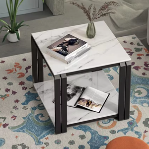 Table <span class=keywords><strong>console</strong></span> moderne simple en verre trempé rond, peinture en fer cuit, pieds antidérapants pour salon, table d'appoint de canapé - Product Image 1