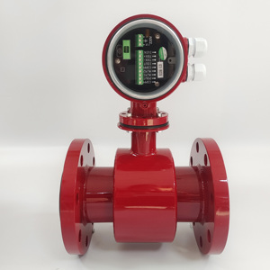Modbus الكهرومغناطيسي تحويل السائل النفايات المياه مقياس التدفق المغناطيسي الرقمية المغناطيسي تدفق المياه متر - Product Image 2