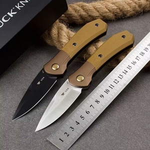 Couteau de poche personnalisable FB144 HK de qualité OEM, lame pliante en acier inoxydable ultra-affûtée, manche G10, 19 cm, épaisseur 3 mm, pour le camping - Product Image 6