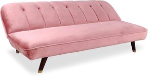 Ensemble de canapé-<span class=keywords><strong>lit</strong></span> pliable en tissu velours de qualité supérieure pour salon avec un confort doux - Product Image 5