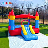 Château gonflable Oxford, trampoline, maison de rebond, toboggan gonflable pas cher en stock