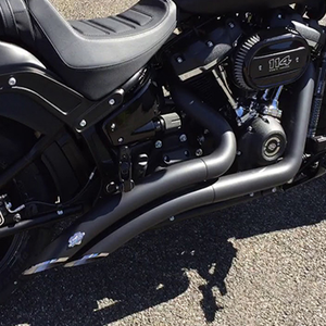 Marmitte di Scarico Big Radius 2-in-2 per Modelli Harley <span class=keywords><strong>Softail</strong></span>, Progettate per un Facile Upgrade Imbullonato - Product Image 2