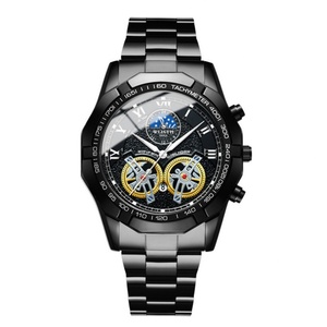 Stylish Business <b>Automatic</b> Men's <b>Watch</b> with Luminous Finish, Waterproof <b>Skeleton</b>, Quartz <b>Watch</b> - Product Image 4
